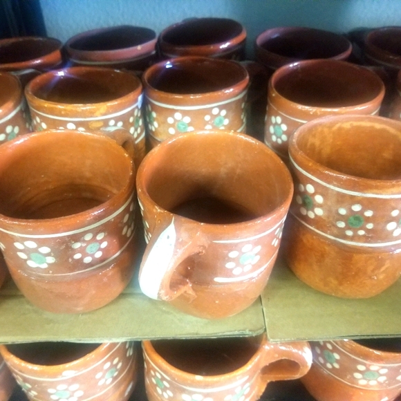 Taza de barro Artesanias mexicanas - Picture 1 of 1